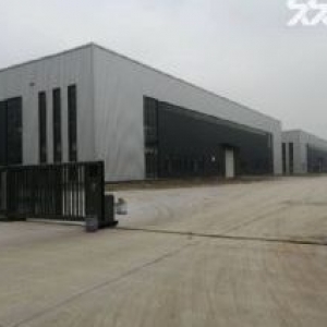 桐乡崇福工业区25亩土地，10000方单层钢构厂房带行车，2